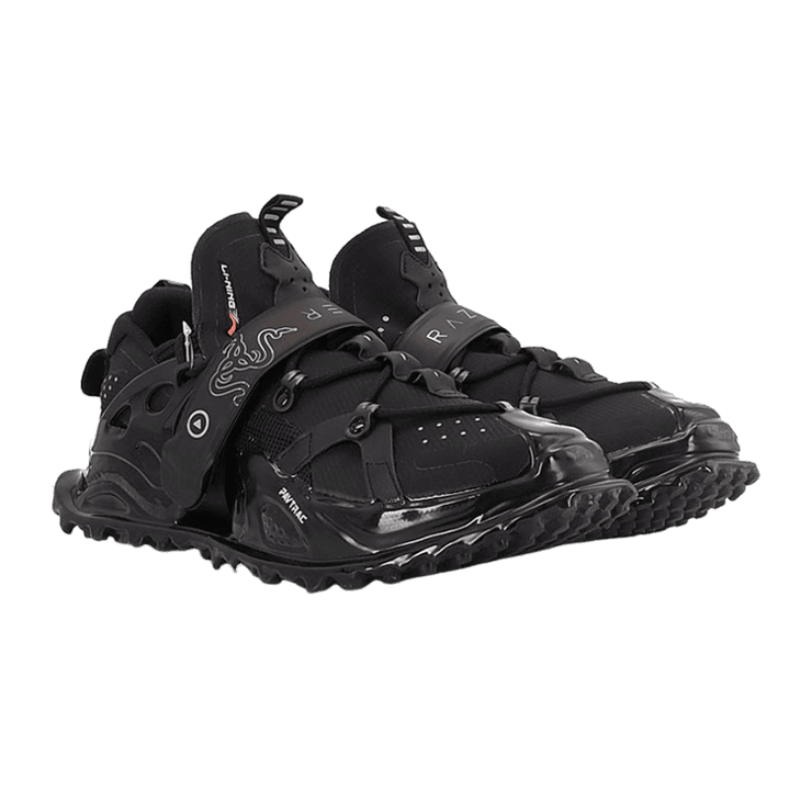 Li-Ning Titan Halo x Razer Black Green Angle 0