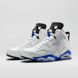 Air Jordan 6 Retro Sport Blue (2014) Angle 2