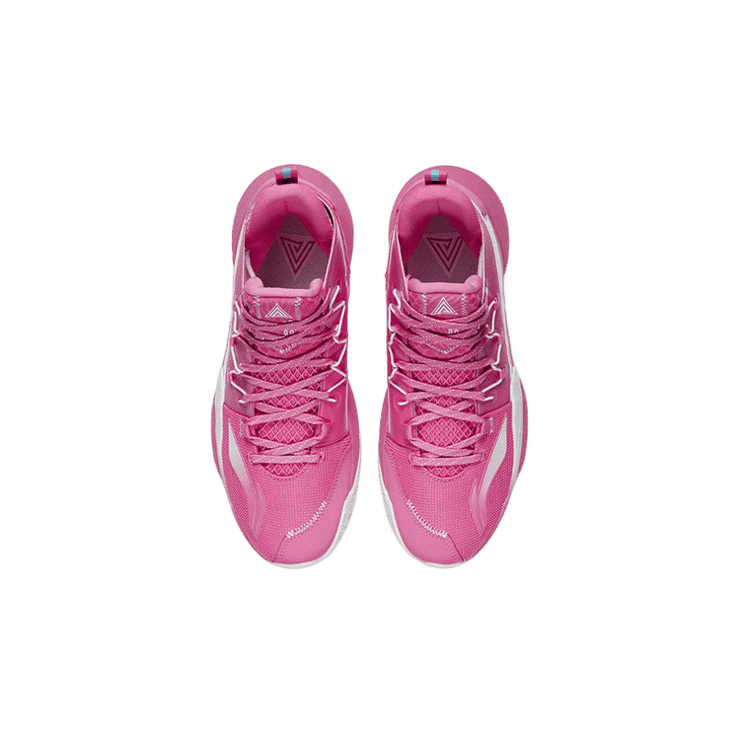 Li-Ning Power 8 V2 Azalea Pink White Angle 1