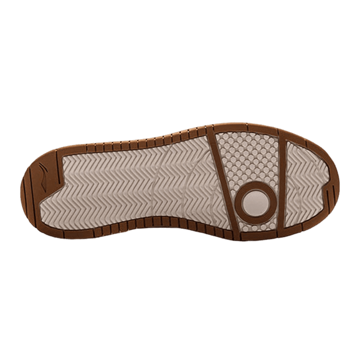 Li-Ning Casual Sneakers Low White Canvas Angle 3