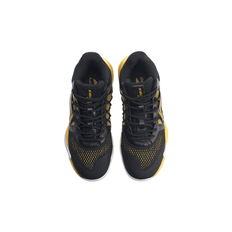 Li-Ning Storm Mid Black Yellow Angle 1