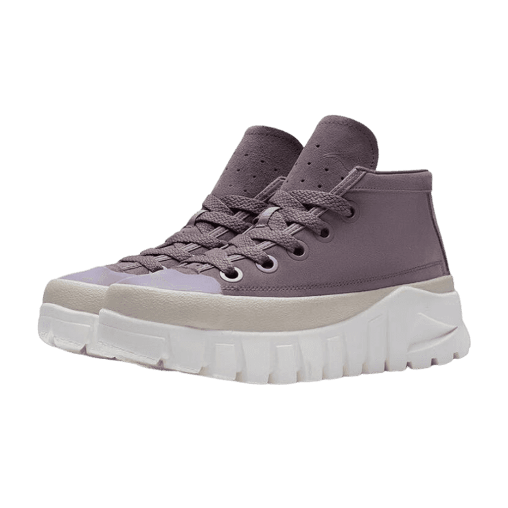 Li-Ning Leather Boot Mauve White (W) Angle 0