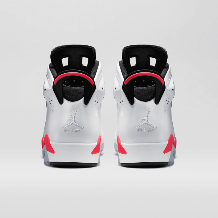 Air Jordan 6 Retro Infrared White (2014) Angle 3