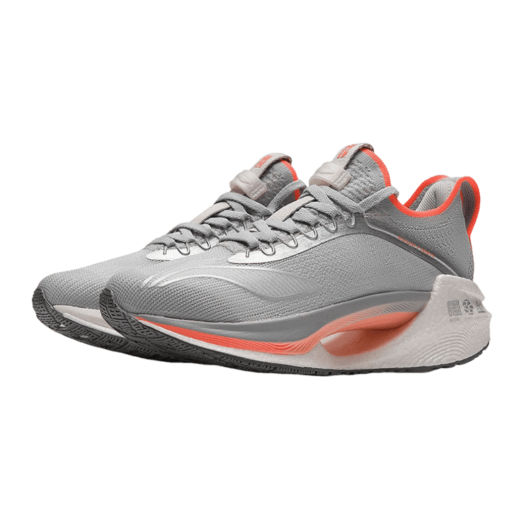 Li-Ning Jue Ying Essential Grey Orange (W) Angle 0