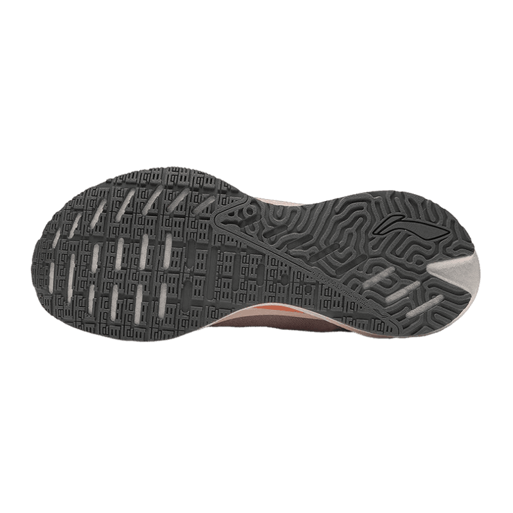 Li-Ning Jue Ying Essential Grey Orange (W) Angle 2