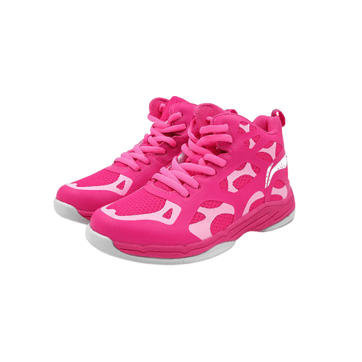 Li-Ning Sonic Lite High Basketball Pink () (GS) Angle 0