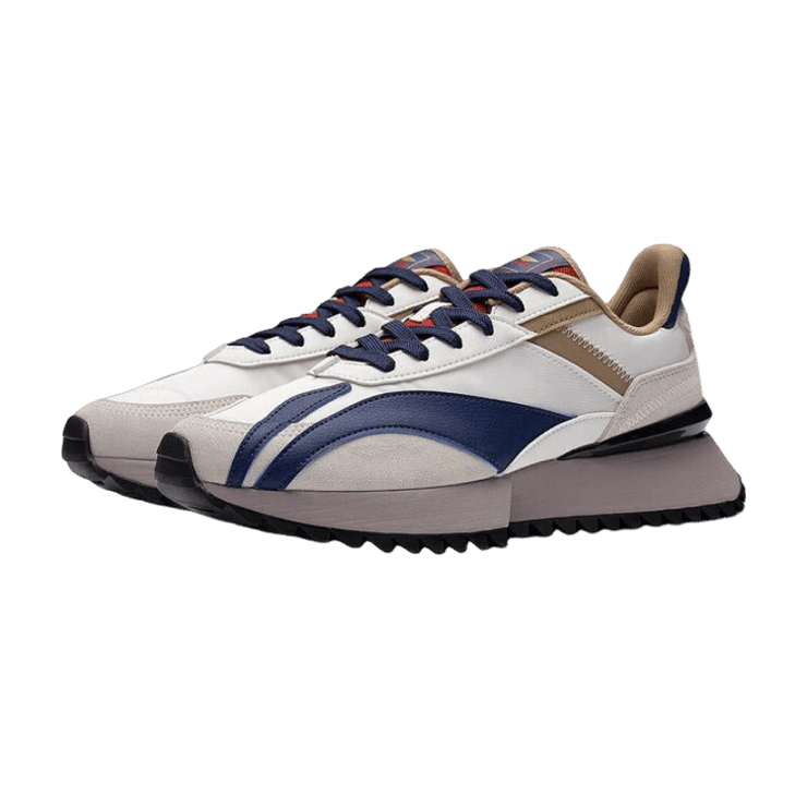 Li-Ning Cargo Carrying White Navy Grey Angle 0