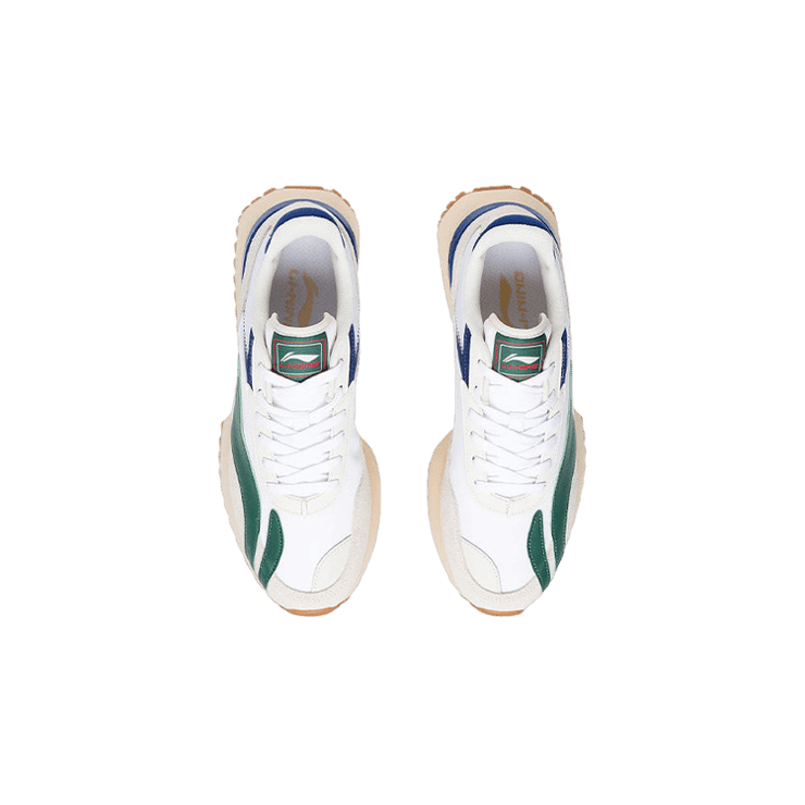 Li-Ning Cargo Carrying White Green Blue Angle 1