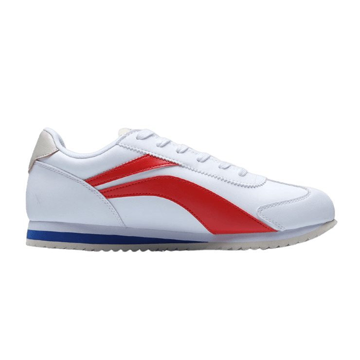 Li-Ning 3K Classic Retro White Red Blue Angle 0