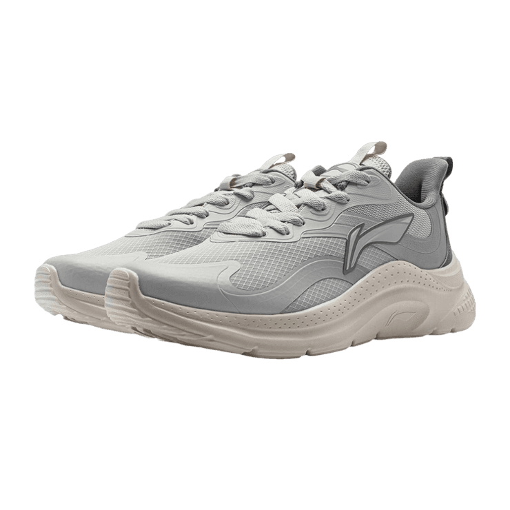 Li-Ning You Yi Low Grey White Angle 0