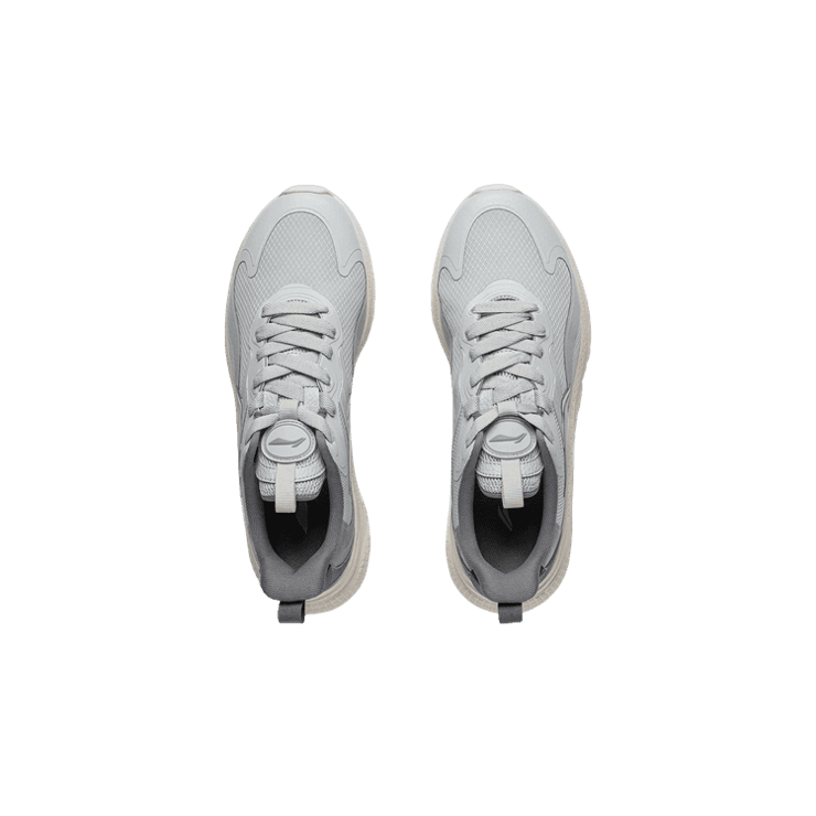 Li-Ning You Yi Low Grey White Angle 1