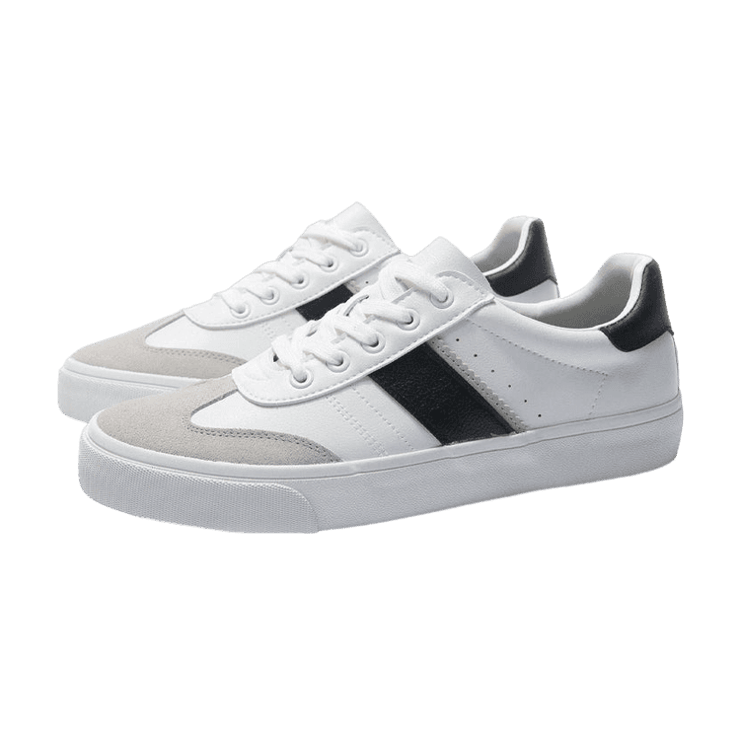 Li-Ning Vulc Lite Low White Black Angle 1