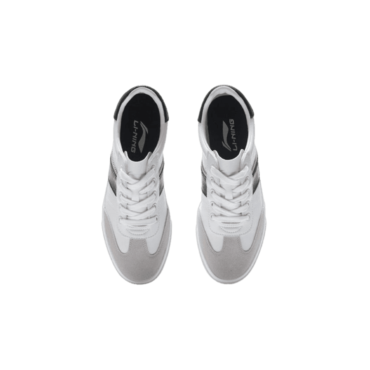 Li-Ning Vulc Lite Low White Black Angle 2