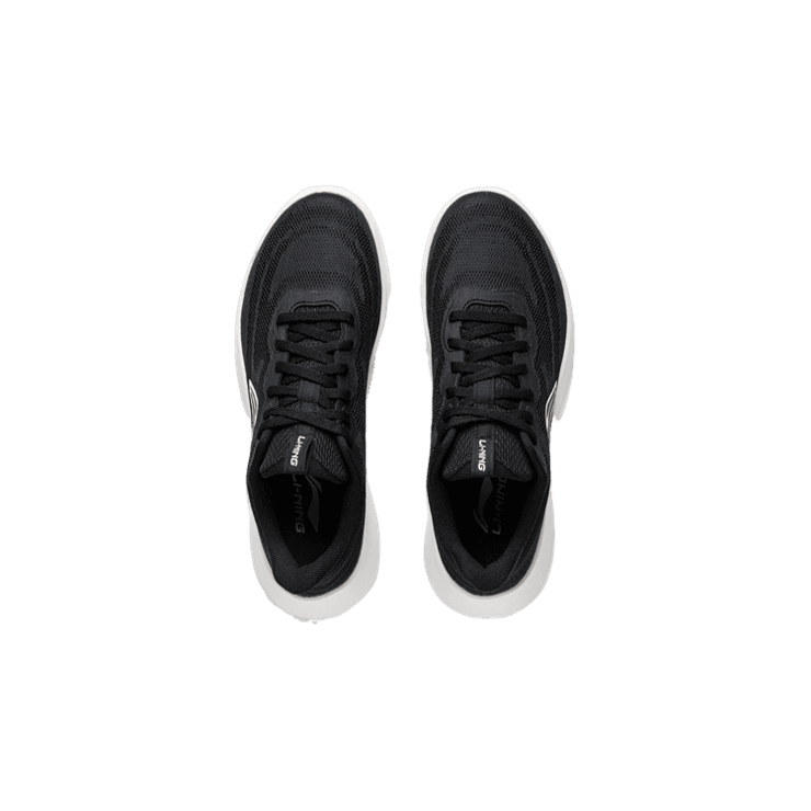 Li-Ning Light Feather Black White (W) Angle 2