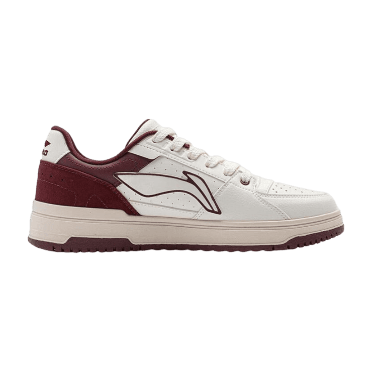 Li-Ning Tianji 2.0 White Burgundy Angle 0