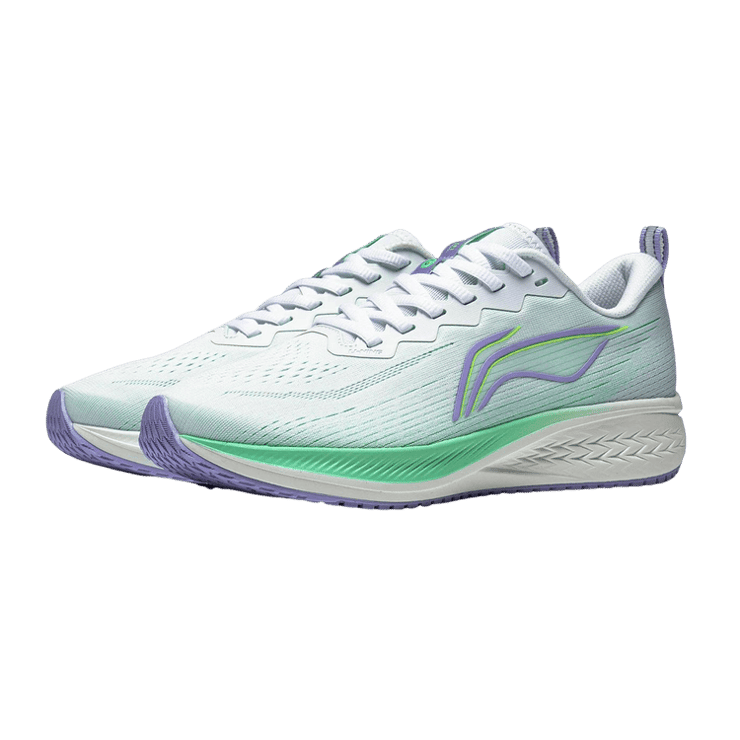 Li-Ning RED HARE VI Racing White Green (W) Angle 0