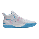 Li-Ning Yushuai 16 Mid White Blue Pink Angle 0