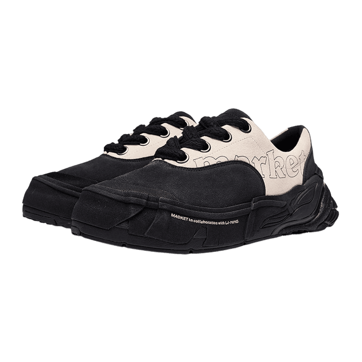 Li-Ning x MARKET Wuji Black Beige Angle 0