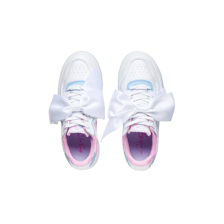 Li-Ning Future C1 White Pink Blue (W) Angle 1