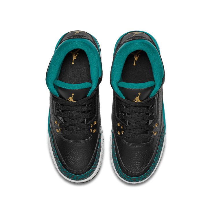 Jordan 3 Retro Rio Teal (GS) Angle 1