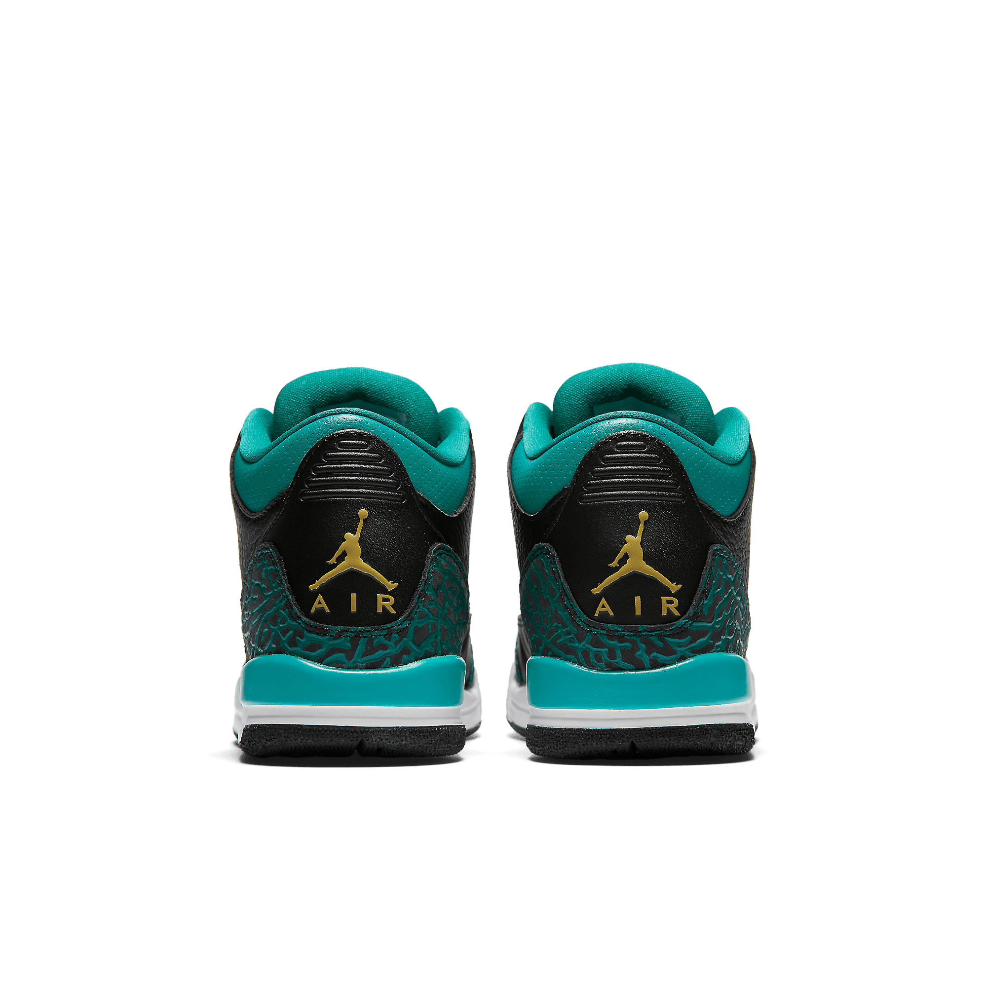 retro 3 teal