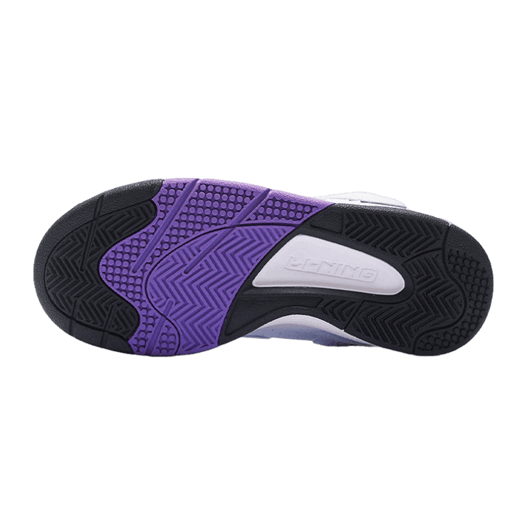 Li-Ning Basketball Culture White Purple (W) Angle 3