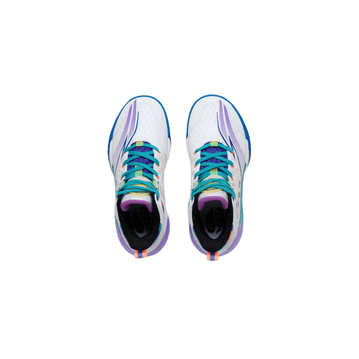 Li-Ning Pioneer Team 3.0 White Blue Purple (GS) Angle 0