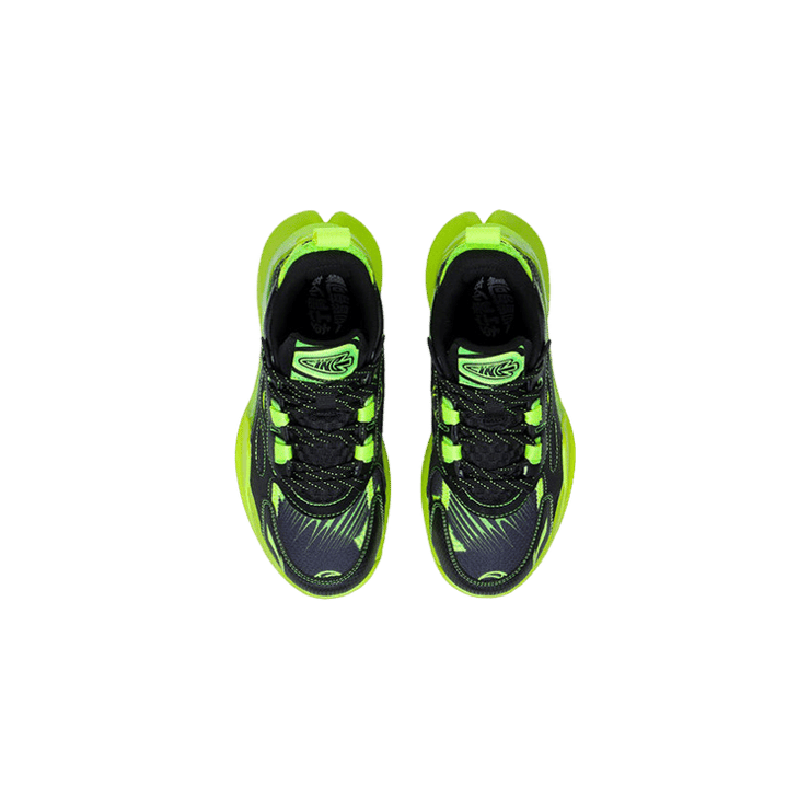 Li-Ning Pioneer Team 2.5 Black Neon Green (GS) Angle 1