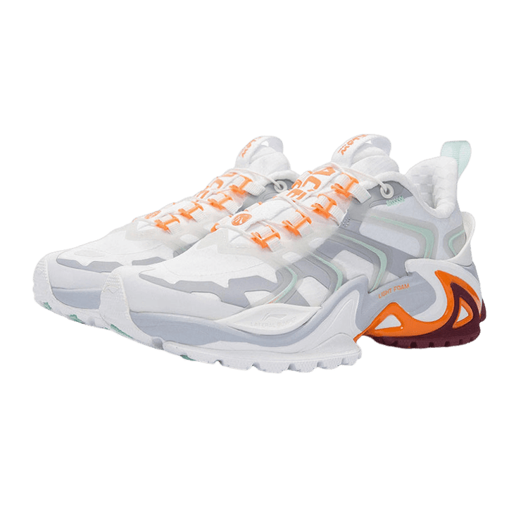 Li-Ning X-Claw ACE Grey Neon Orange (W) Angle 0