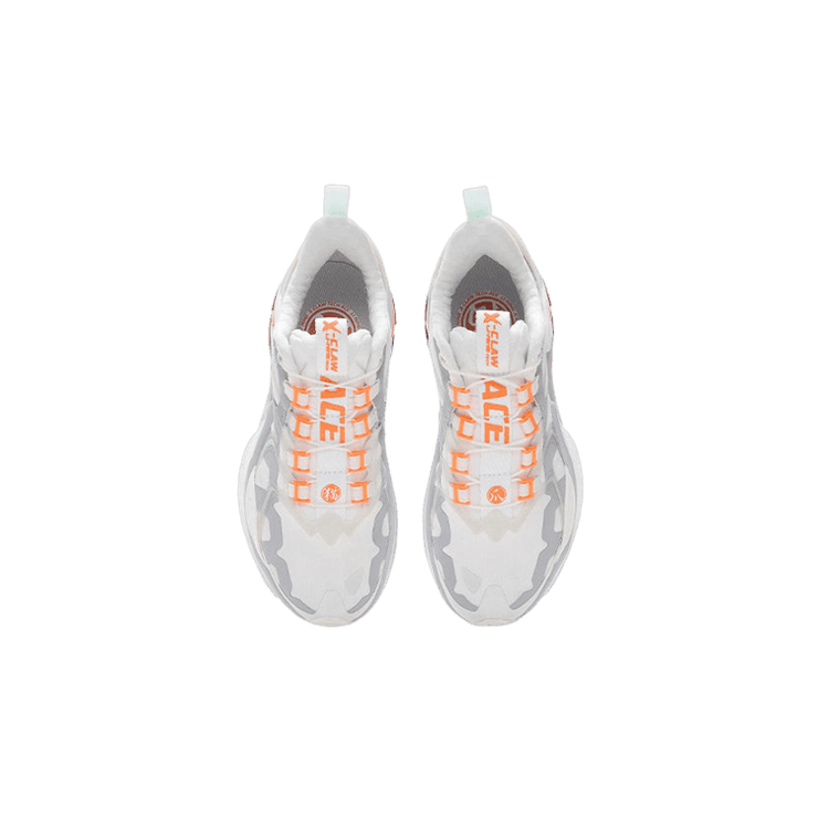 Li-Ning X-Claw ACE Grey Neon Orange (W) Angle 1