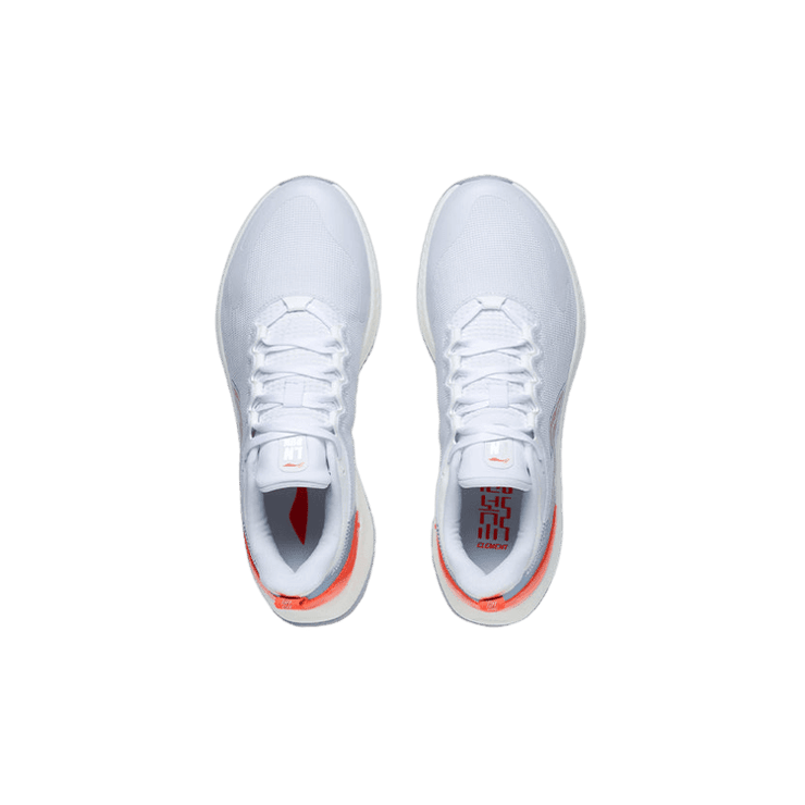 Li-Ning Yueying Element White Blue Orange Angle 0