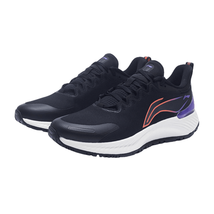 Li-Ning Yueying Element Blue Purple Angle 0