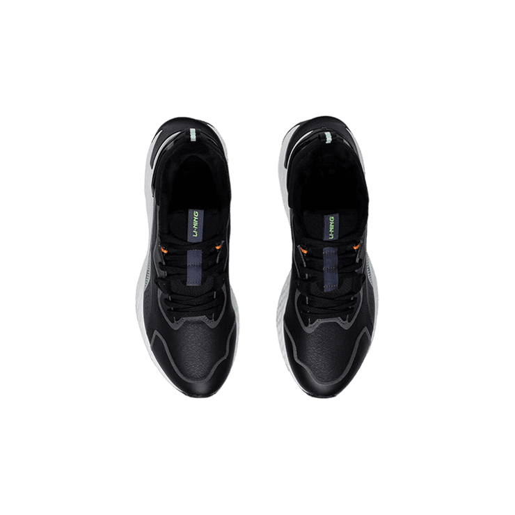 Li-Ning Cloud Shield Black White Blue Angle 1