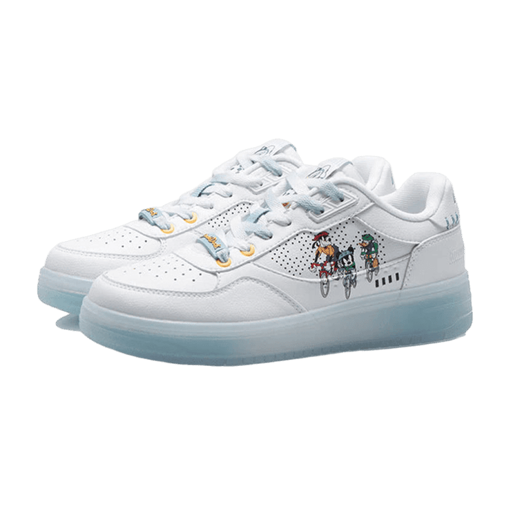 Li-Ning Classic Cushion x Disney White Ice Blue (W) Angle 0