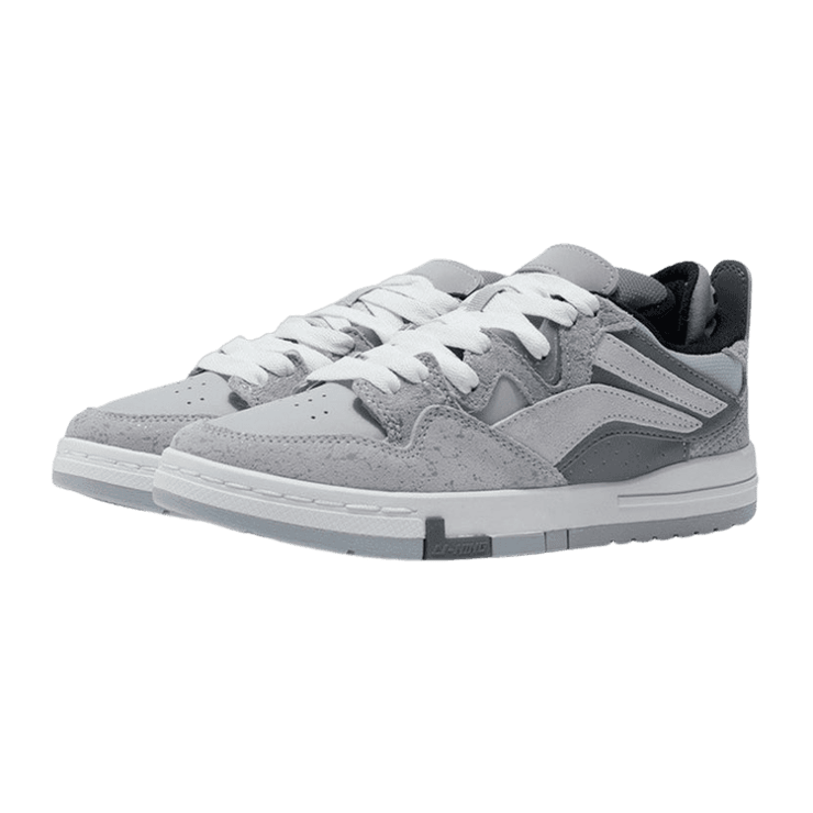 Li-Ning Wave Pro Grey White Angle 0