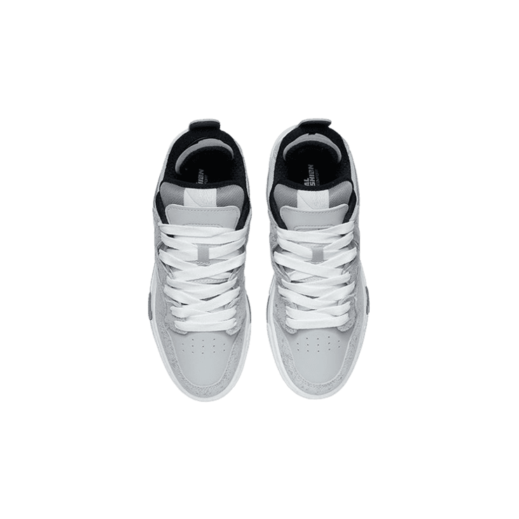 Li-Ning Wave Pro Grey White Angle 1