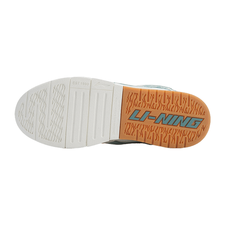 Li-Ning Wave Pro x OG_SLICK White Green Brown (W) Angle 2
