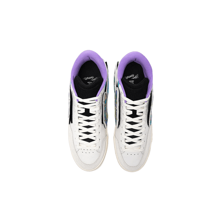 Li-Ning Wave 180 x Steven Harrington White Teal Angle 1
