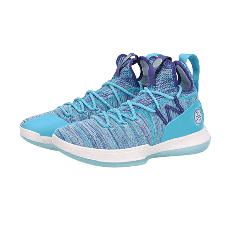 Li-Ning All In Team 6 Blue White Angle 0
