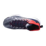 Li-Ning Hi-Top Red Black/White Angle 1