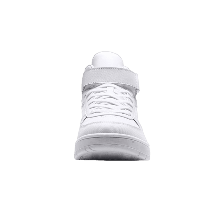 Li-Ning Knight Mid Tops Triple White Angle 1