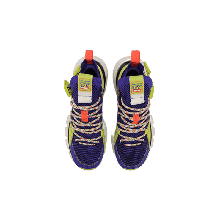 Li-Ning Essence Lace Up Premium Blue Yellow Angle 1