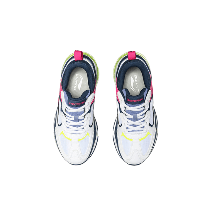 Li-Ning Counterflow Neon White Blue (W) Angle 1
