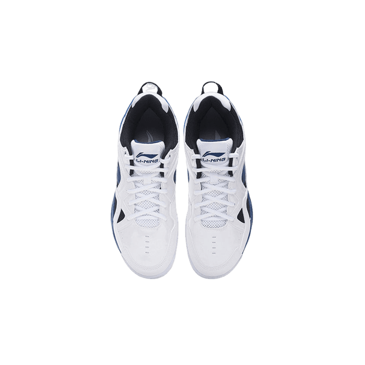 Li-Ning Badminton White Navy Angle 1