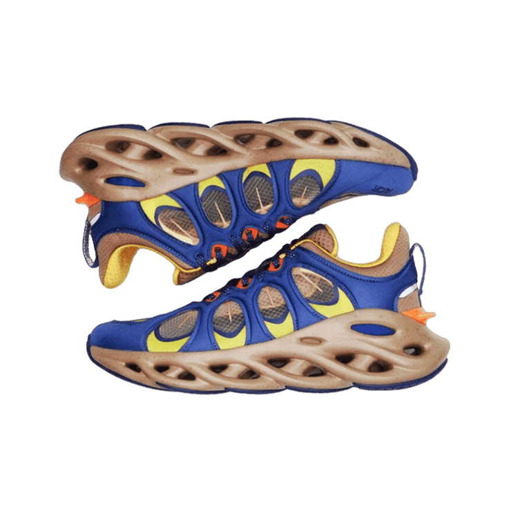 Li-Ning Arc Ace X 2019 New York Fashion Week Blue Brown Angle 1