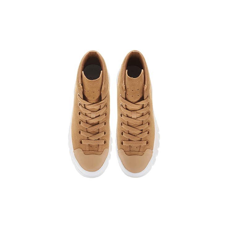 Li-Ning Leather Boot Khaki White Angle 1