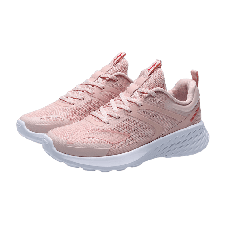 Li-Ning Lightweight Pink White (W) Angle 1