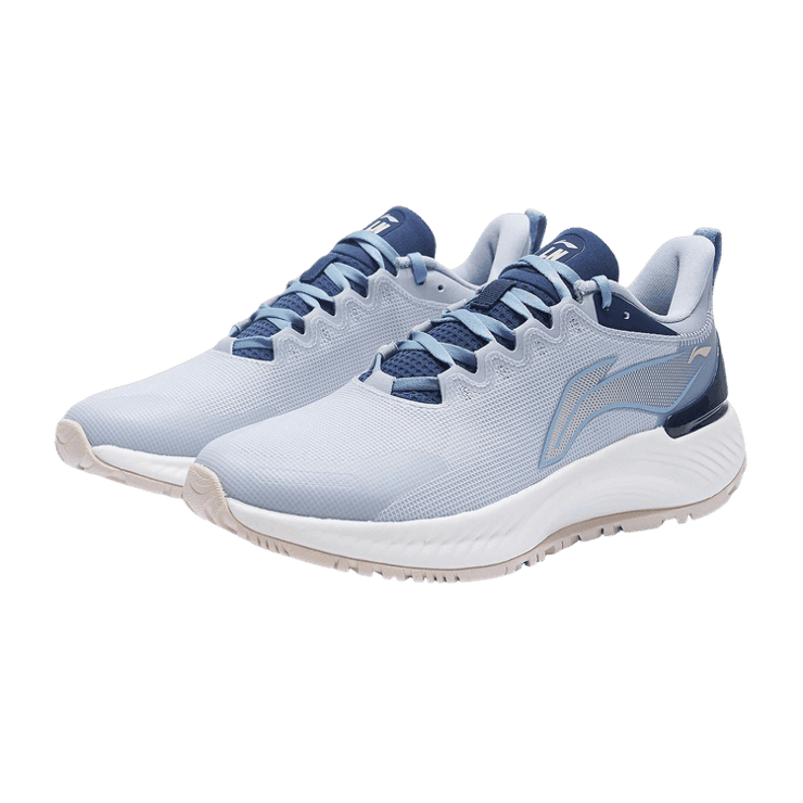 Li-Ning Yueying Element Grey Blue Angle 0