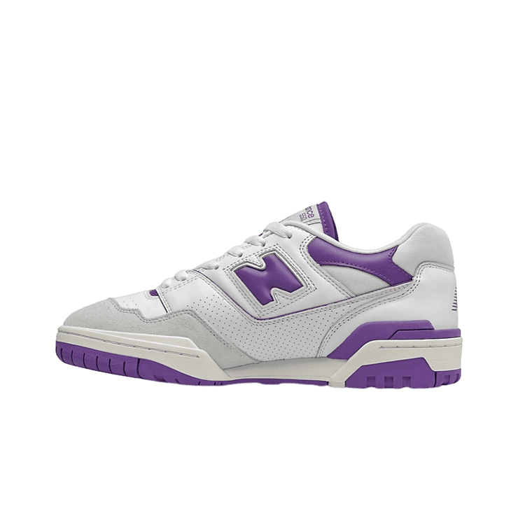New Balance 550 White Purple Angle 0