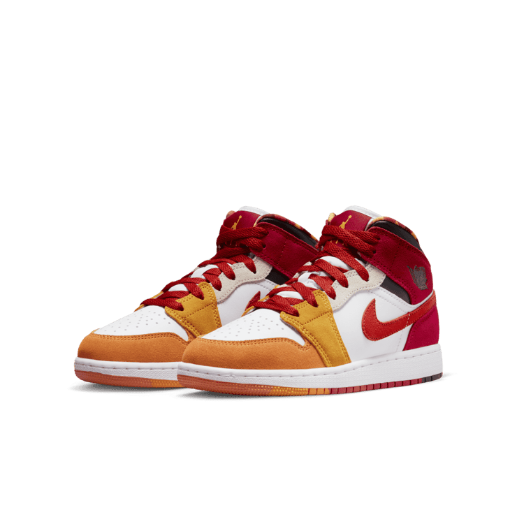 Jordan 1 Mid SE Picnic (GS) Angle 2